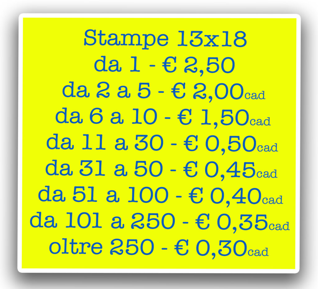 STAMPA 13X18