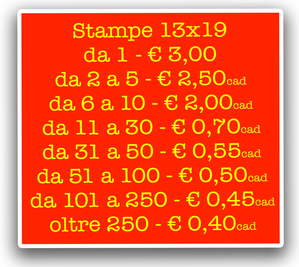 STAMPA 13X19
